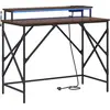 Bild von vidaXL Schreibtisch Braun Eichen-Optik 100 x 50 x 86,5 cm