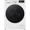 Bild von LG D4R7011TSWG, Frontlader, Freistehend, Schwarz, Weiß, Links, Schwarz, Drehregler, Touchsteuerung