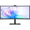 Bild von Samsung S65VC, 86,4 cm (34"), 3440 x 1440 Pixel, UltraWide Quad HD, LCD, 5 ms, Schwarz