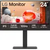 Bild von LG 24BA750-B, 60,5 cm (23.8"), 1920 x 1080 Pixel, Full HD, LCD, 5 ms, Schwarz