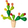 Bild von PlanToys Balancing Cactus, 3 Jahr(e), Holz, Mehrfarbig