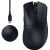 Bild von Razer DeathAdder V4 Pro, rechts, Optisch, RF Wireless + USB Type-A, 45000 DPI, Schwarz