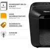 Bild von Fellowes Powershred LX41 Aktenvernichter mit Partikelschnitt bis 8 Blatt schwarz