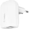 Bild von Belkin BoostCharge 37 W USB-A, USB-C PPS-Ladegerät, weiß