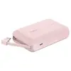 Bild von Belkin BoostCharge Powerbank 10K mit integriertem Kabel, rosa