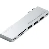 Bild von SATECHI Multiport-Adapter SATECHI USB-C Adapt. silver Slim