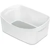 Bild von LEITZ Aufbewahrungsbox 3,0 l - 24,6 x 16,0 x 9,8 cm perlweiß/grau