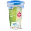 Bild von emsa Frischhaltedose CLIP & CLOSE 13.3 cm hoch 0,35 l transparent, blau