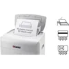 Bild von DAHLE ShredMATIC 90 Aktenvernichter mit Partikelschnitt bis 90 Blatt lichtgrau