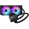 Bild von ASUS ROG Ryuo III 240 RGB All-in-One-Flüssig-CPU-Kühler (2x adressierbare 120 mm ARGB Radiatorlüfter, Anime Matrix -LED-Display, kompatibel mit Intel LGA 1700, 115x, 1200 & AM4, AM5-Sockel)
