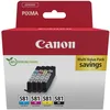Bild von Canon Original CLI-581 Druckerpatronen - 4er Multipack (cyan, magenta, gelb, schwarz) (2103C007)