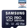 Bild von Samsung PRO Ultimate microSD-Speicherkarte inkl. SD Adapter - 128 GB