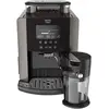 Bild von KRUPS Kaffeevollautomat EA819E Quattro Force Arabica Latte mit 15 Bar Druck, LCD-Display, Milchsystem und professionellem Metallmahlwerk in Schwarz