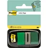 Bild von Post-it Haftnotiz-Flaggen, grün, 680-3, 25,4 mm x 43,2 mm, für Markierungen und Lesezeichen im Büro und Zuhause