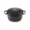 Bild von Le Creuset Signature Gusseisen Bräter 24 cm 4,2 L Schwarz - Für alle Herdarten geeignet, inklusive Deckel. Perfekt für langsames Schmoren