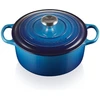 Bild von Le Creuset Dutch Oven Ronde Cocotte Evo für den Induktionsherd | 24 cm Durchmesser | aus Gusseisen | Farbe Azurblau