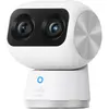 Bild von eufy Security Innenkamera S350: 4K UHD Dual-Objektiv mit 360° PTZ & KI-Erkennung für Haustiere, Babyphone und Heimschutz, WLAN
