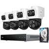 Bild von eufy PoE NVR Sicherheitssystem S4 Max: 16 MP Triple-Lens PTZ-Kamera mit 360° Überwachung, 8x Zoom & Tracking, sowie 2 TB HD für 24/7 Aufzeichnung.