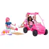 Bild von Barbie Strandbuggy-spielzeugauto Für Puppen Mit Zubehör