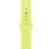 Bild von Apple Watch Sportarmband - Neon Gelb: Leuchtendes, flexibles Band für dein Smartwatch-Fitness-Tracking (42 mm, M/L)
