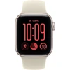 Bild von Apple Watch SE 3 GPS 40 mm Smartwatch in Starlight/Aluminium mit Sand Sportarmband S/M für Fitness & Lifestyle