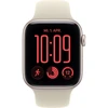 Bild von Apple Watch SE GPS 44 mm Smartwatch von Apple - Aluminiumgehäuse in Polarstern mit Sand Sportarmband