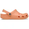 Bild von Crocs Classic Clogs Unisex, orangefarben, bequeme und leichte Freizeitschlappen in Größe 39-40 für Herren