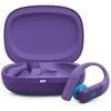 Bild von JBL Endurance PEAK 4 True Wireless Sport-Ohrhörer in Lila - IP68 wasserfest, Powerhook Haken, Smart Ambient