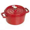 Bild von STAUB Classic Cocotte: Emaillierter Gusseisen-Bräter mit Deckel, 20 cm (2,2 L Fassungsvermögen) für perfektes Schmoren
