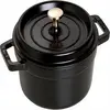 Bild von STAUB Gusseisen Cocotte: Klassischer Schmortopf mit Deckel, 20 cm Durchmesser, 2,2 Liter Fassungsvermögen