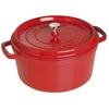 Bild von STAUB Schmortopf / Bratenschüssel Gusseisen, 30 cm für Ofen und Herd - Ideal zum Braten, Schmoren und Kochen