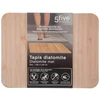 Bild von 5five Badematte aus Bambus-Diatomeen-Bodenmatte: Schnelltrocknend & hygienisch für Badezimmer (35x45 cm)