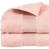 Bild von Atmosphera Badetuch aus 100% Baumwolle, 450 gsm, rosa, saugfähig und flauschig, 100 x 150 cm für Ihr Badezimmer