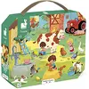 Bild von Janod 24-teiliges Puzzle Bauernhof