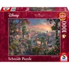 Bild von Schmidt Spiele Erwachsenenpuzzle - Disney Thomas Kinkade Studios: Susi und Strolch Motiv mit 1000 Teilen für Erwachsene und Jugendliche