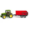 Bild von Bruder John Deere Traktor Mit Kippanhänger