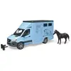 Bild von Bruder Mercedes Benz Sprinter Für Pferdetransport Kapazität 1 Pferd 43x17x22 Cm
