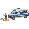 Bild von BRUDER 02683 Polizei-Einsatzfahrzeug Modellfahrzeug mit Licht & Sound für Kinder ab 4 Jahren, inklusive Spielzeug-Polizist