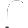 Bild von Brilliant LED-Bogenlampe: 179 cm Deckenfluter für Innenräume, dimmbar, 1300 lm, CCT, 3000 6500 K, in Schwarz