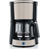 Bild von Severin Filterkaffeemaschine mit Glaskanne (1000W) - Automatische Abschaltung, Edelstahl-Design in beige/schwarz für aromatischen Filterkaffee