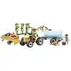 Bild von Playmobil Traktor Mit Anhänger Und Wassertank Konstruktionsspiel