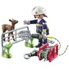 Bild von Playmobil Tierrettung Durch Feuerwehrleute Konstruktionsspiel