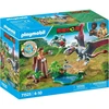Bild von PLAYMOBIL Dinos: Beobachtungsstation für Dimorphodon Dinosaurier Spielfigur mit Zubehör für kreativen Spielspaß