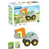 Bild von PLAYMOBIL Schaufelbagger: Spielfigur und Bauset für realistische Baustellen-Action und kreatives Rollenspiel