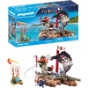 Bild von PLAYMOBIL Piraten: Abenteuer Schatzsuche auf dem Piratenfloß - Spielzeug mit Figuren für Kinder ab 4 Jahren