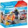 Bild von Playmobil Feuerwehrmann Mit Wasserpumpe Figur