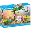 Bild von Playmobil Magischer Einhornstall Für Mama Und Fohlen Konstruktionsspiel