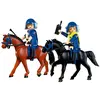 Bild von Playmobil Bau-spiel Der Berittenen Polizei