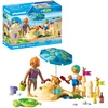 Bild von PLAYMOBIL Familienspaß am Strand 71906: Strandspielzeug-Set mit Figuren & Zubehör für kreative Rollenspiele und Urlaubsabenteuer ab 4 Jahren