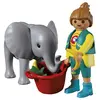 Bild von Playmobil Zoo: Baby Elephant And Caretaker Bauspiel